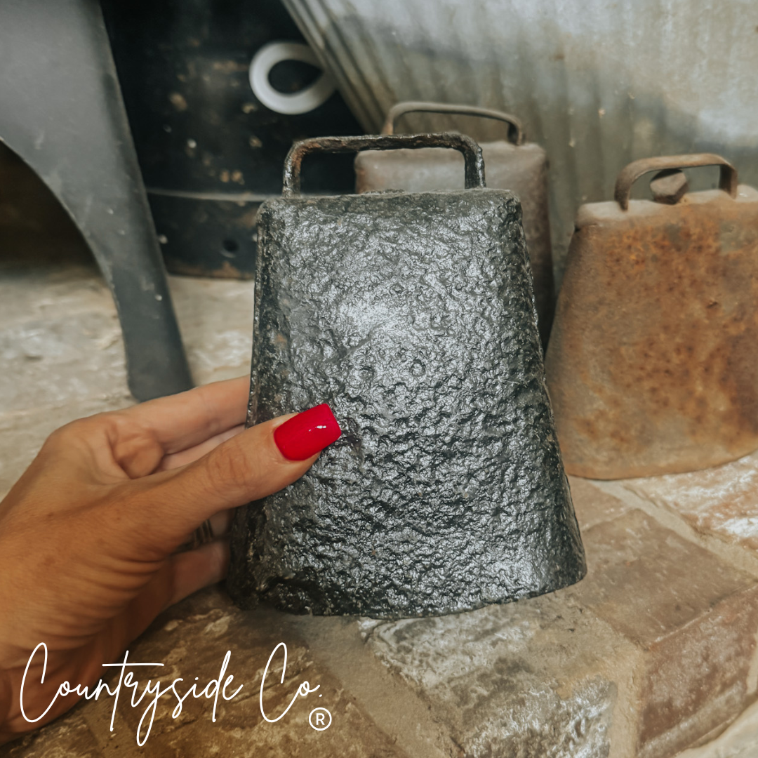 Rustic Antique Cow Bell Home Decor