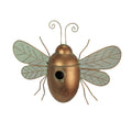Metal Copper Hanging Decorative Bumblebee Bird House